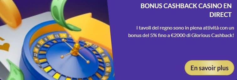 4Kasino Casino cashback live