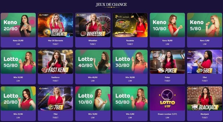 4Kasino Casino jeux