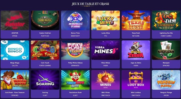 4Kasino Casino jeux table