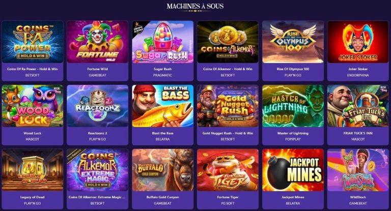 4Kasino Casino machines à sous