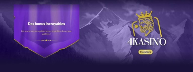 4Kasino Casino promotions